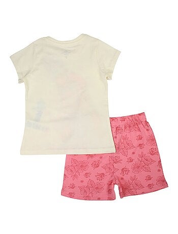 Disney - Conjunto camiseta y short niña