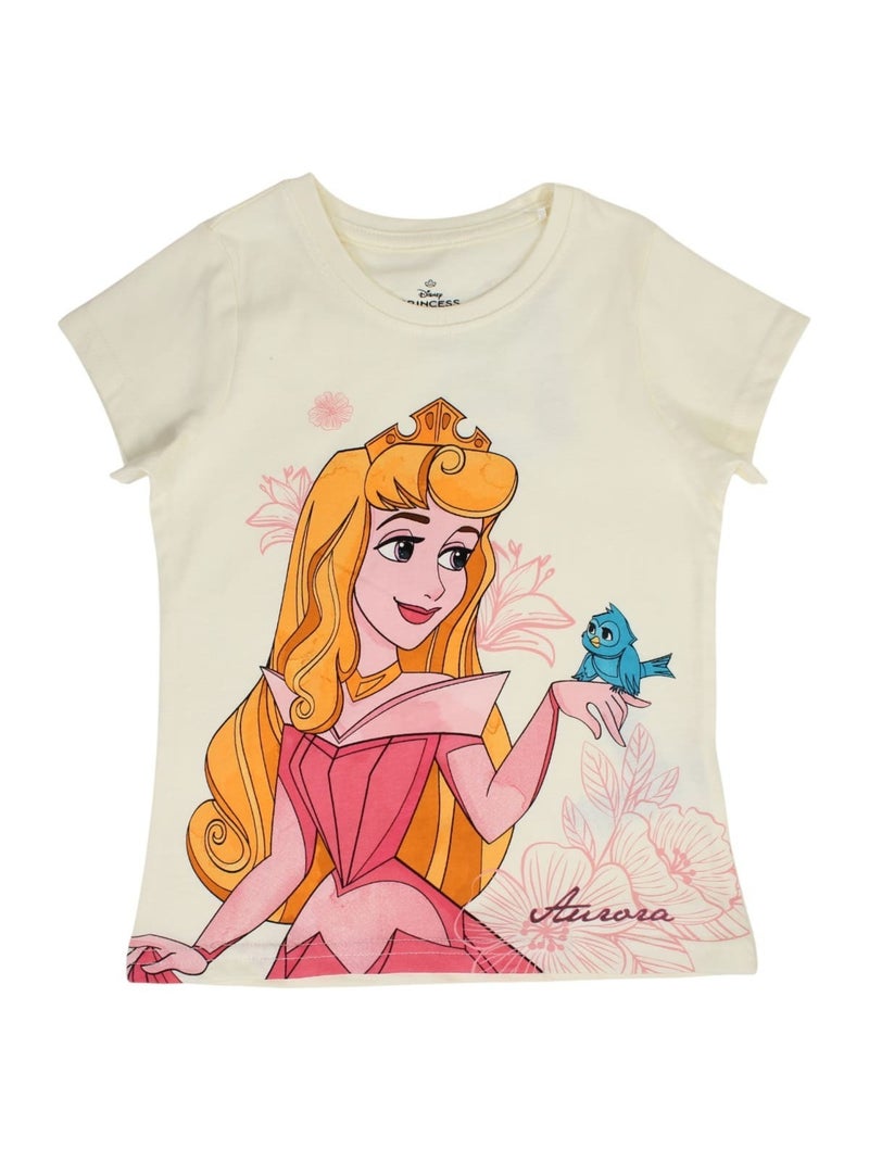 Disney - Conjunto camiseta y short niña Rosa - Kiabi