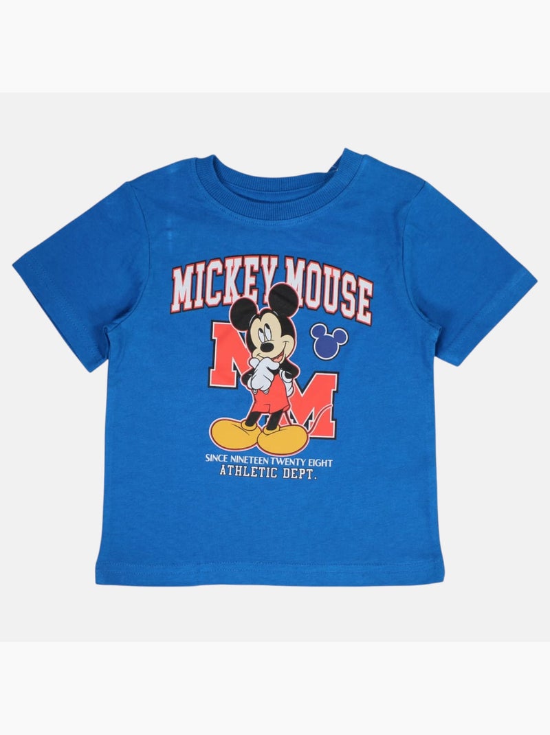 Disney - Conjunto camiseta y short niño Azul - Kiabi