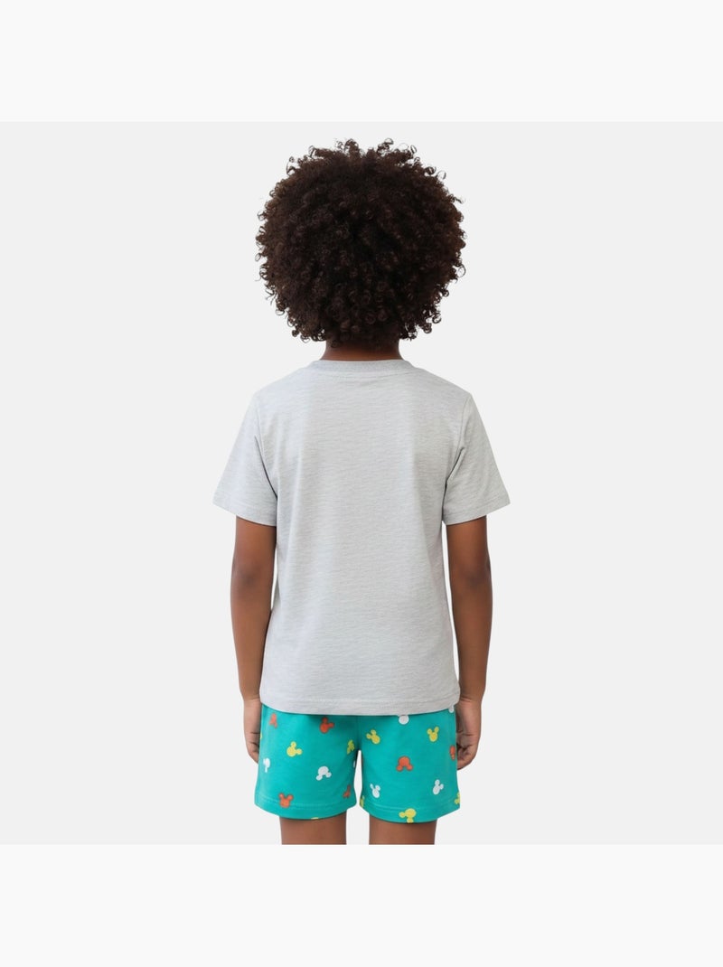 Disney - Conjunto camiseta y short niño Gris - Kiabi