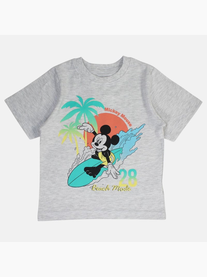 Disney - Conjunto camiseta y short niño Gris - Kiabi
