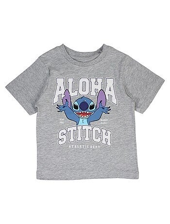 Disney - Conjunto camiseta y short niño Lilo y Stitch