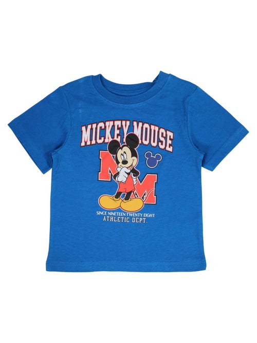 Disney - Conjunto camiseta y short niño Mickey - Kiabi