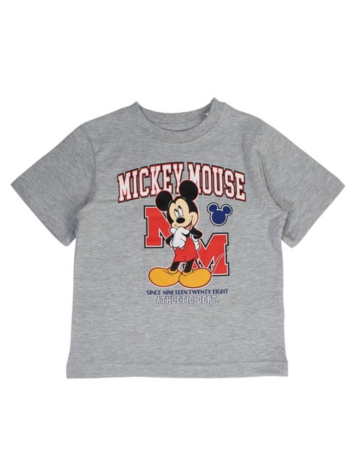 Disney - Conjunto camiseta y short niño Mickey - Kiabi