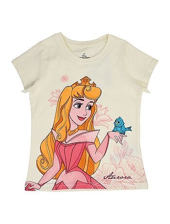 Disney - Conjunto camiseta y short Princesa niña