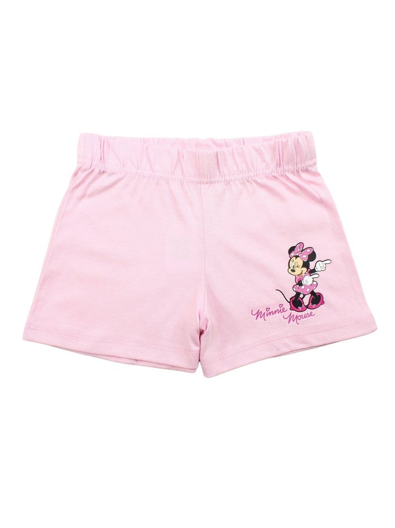 Disney - Conjunto camiseta y short Rosa - Kiabi