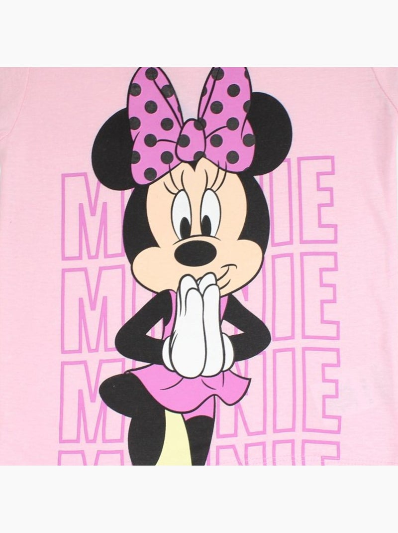 Disney - Conjunto camiseta y short Rosa - Kiabi