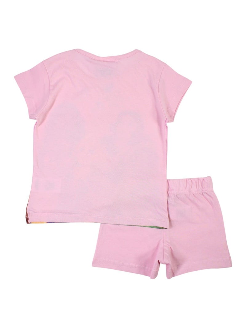 Disney - Conjunto camiseta y short Rosa - Kiabi