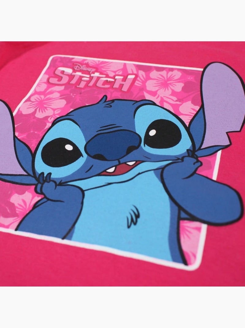 Disney - Conjunto camiseta y short Rosa fucsia - Kiabi