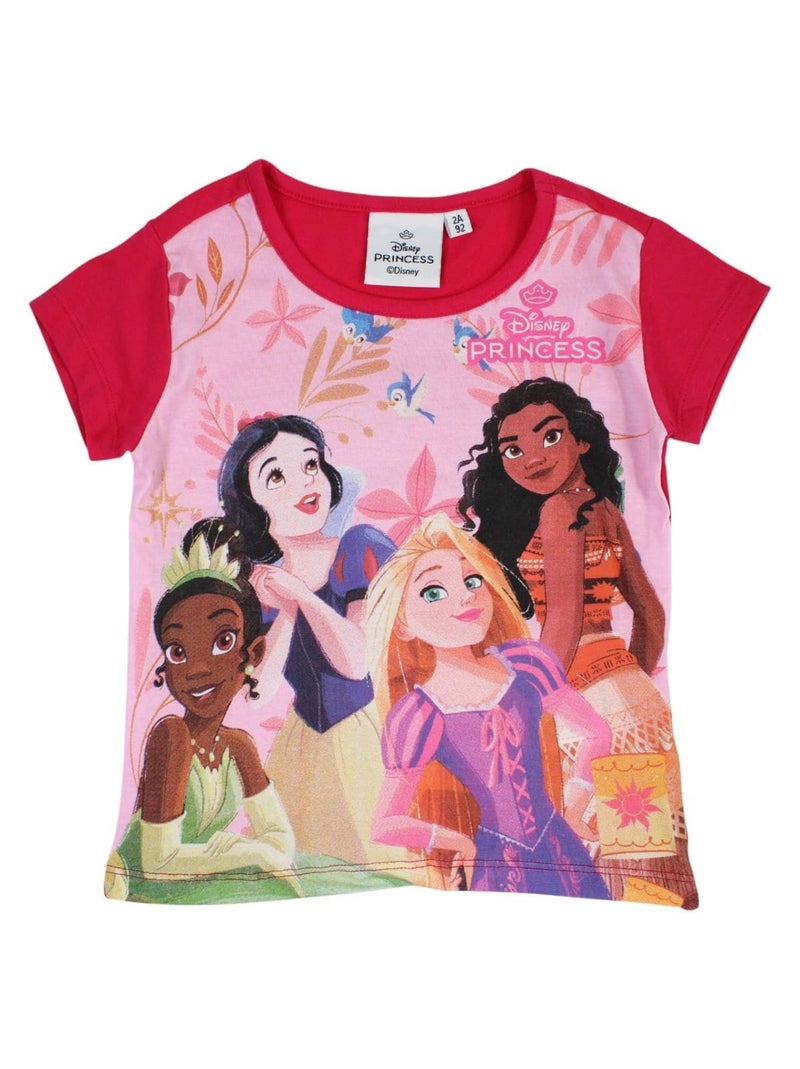 Disney - Conjunto camiseta y short Rosa fucsia - Kiabi