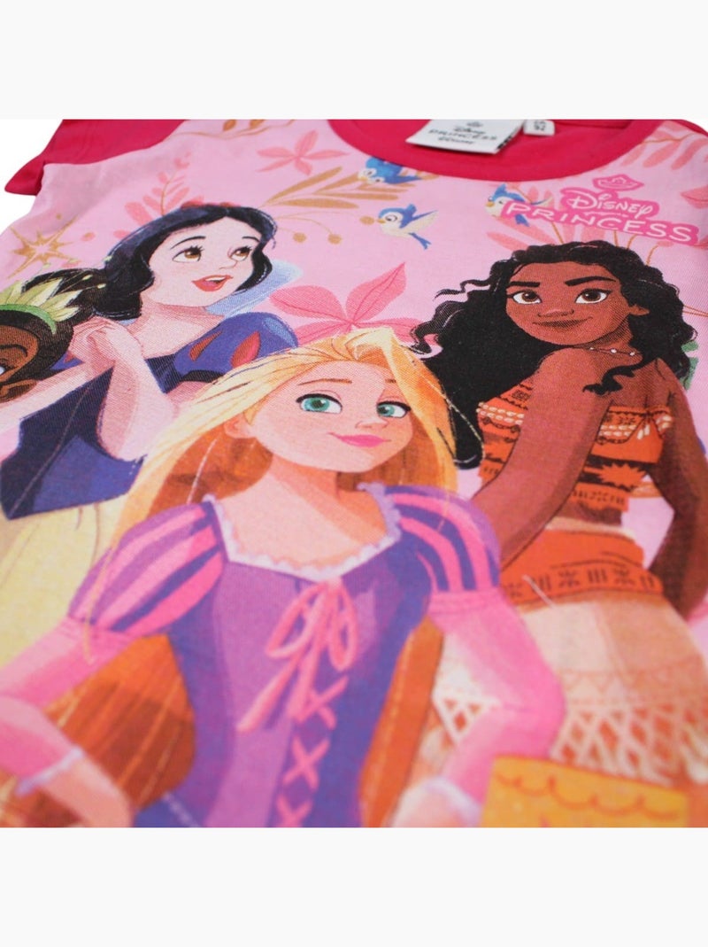 Disney - Conjunto camiseta y short Rosa fucsia - Kiabi