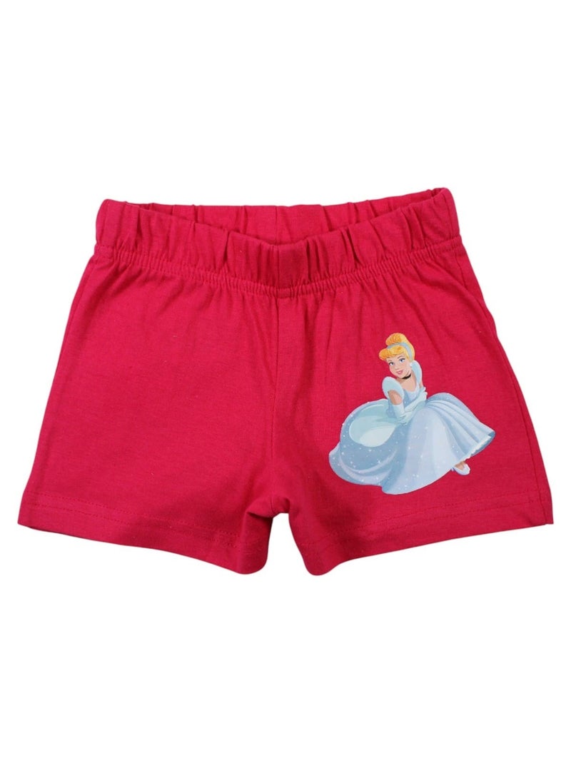 Disney - Conjunto camiseta y short Rosa fucsia - Kiabi