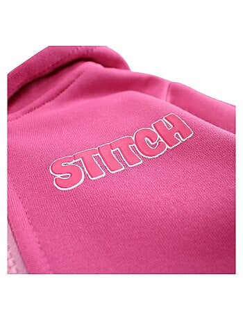 Disney - Conjunto chaqueta con capucha y pantalón de jogging Lilo & Stitch niña