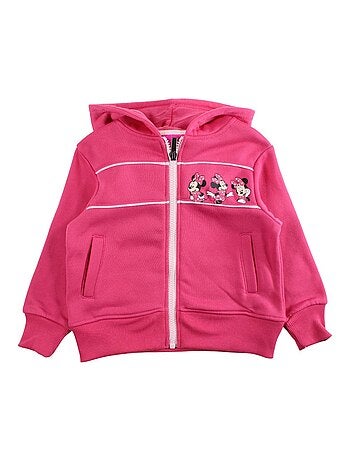 Disney - Conjunto chaqueta con capucha y pantalón de jogging Minnie niña