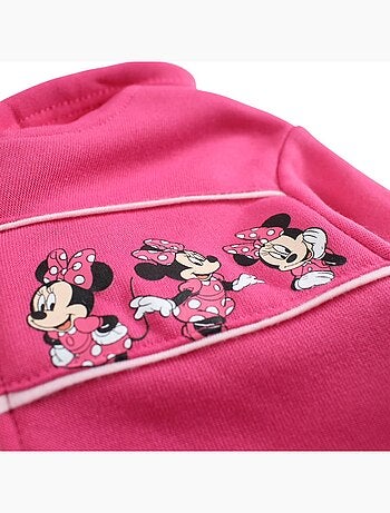 Disney - Conjunto chaqueta con capucha y pantalón de jogging Minnie niña