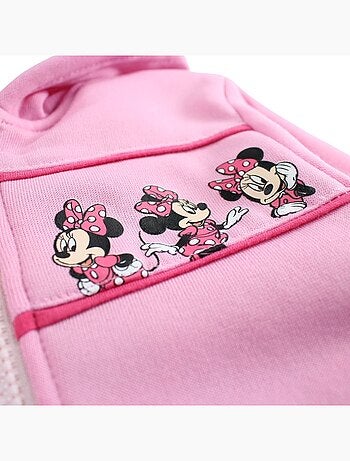 Disney - Conjunto chaqueta con capucha y pantalón de jogging Minnie niña