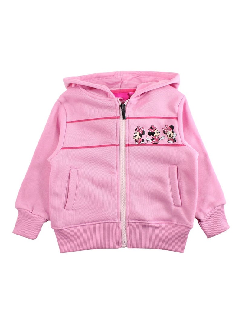 Disney - Conjunto chaqueta con capucha y pantalón de jogging niña Rosa - Kiabi