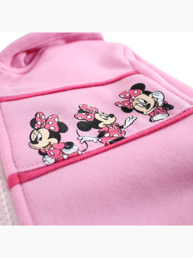 Disney - Conjunto chaqueta con capucha y pantalón de jogging niña Rosa - Kiabi