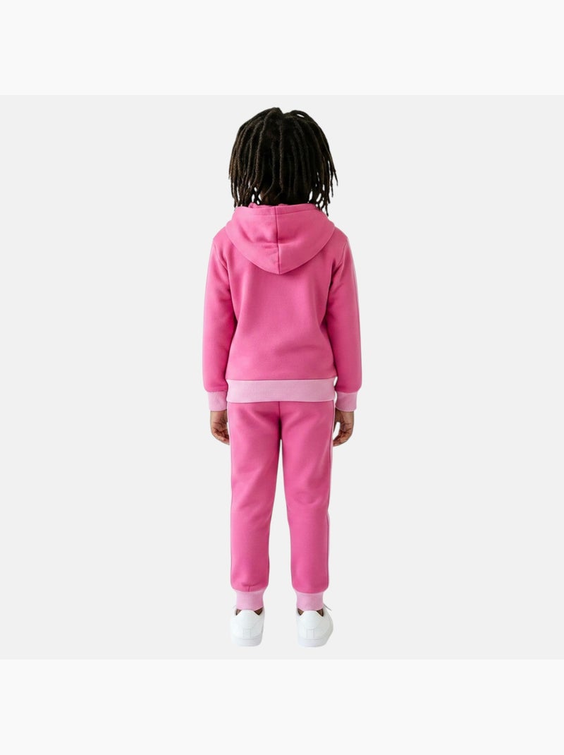 Disney - Conjunto chaqueta con capucha y pantalón de jogging niña Rosa - Kiabi