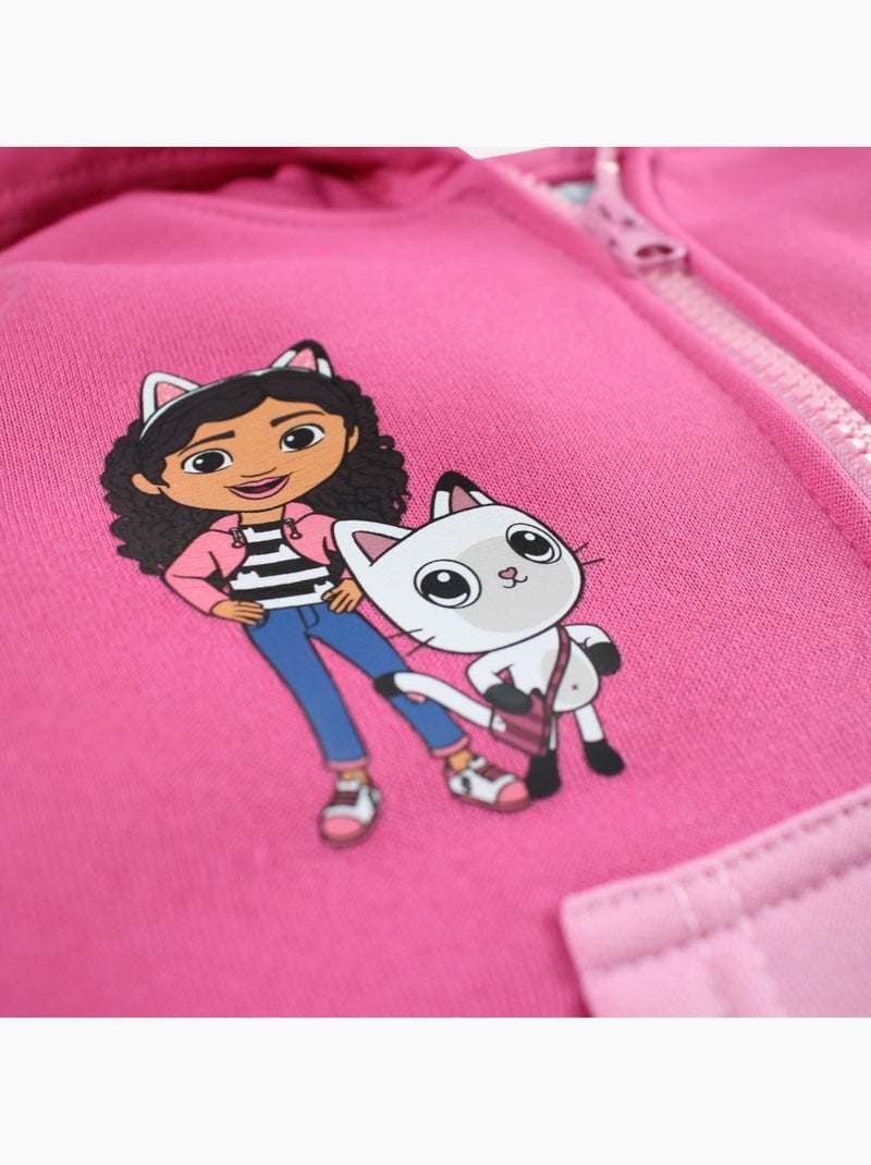Disney - Conjunto chaqueta con capucha y pantalón de jogging niña Rosa - Kiabi