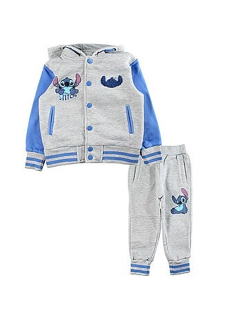 Disney - Conjunto chaqueta con capucha y pantalón jogging Lilo & Stitch niño