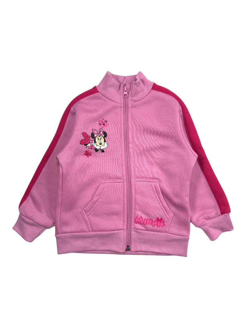 Disney - Conjunto chaqueta y pantalón de jogging niña Rosa - Kiabi