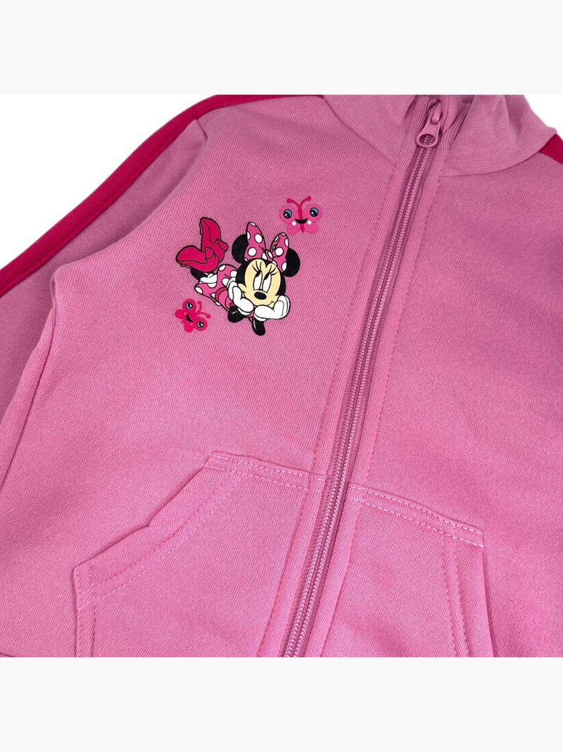 Disney - Conjunto chaqueta y pantalón de jogging niña Rosa - Kiabi