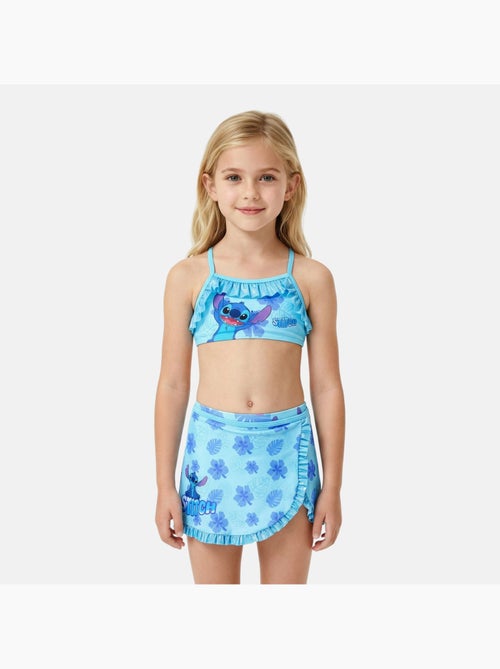 Disney - Conjunto de baño niña compuesto por top de bikini y falda de baño - Kiabi