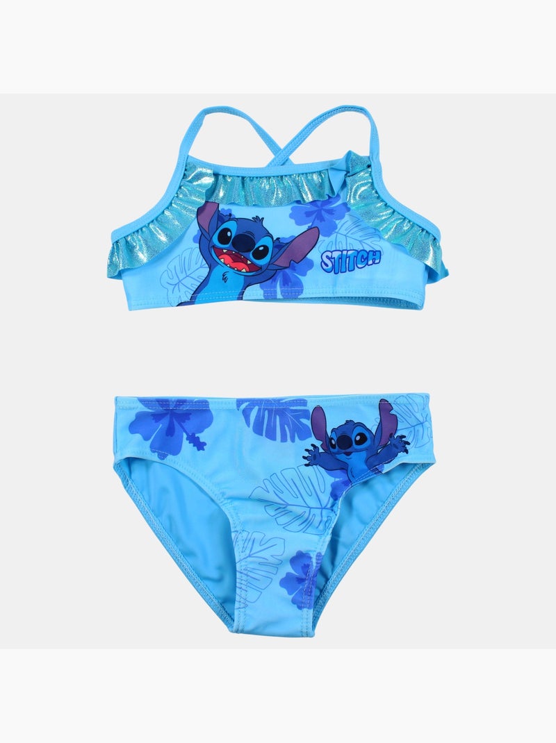 Disney - Conjunto de baño niña compuesto por top de bikini y falda de baño Azul - Kiabi