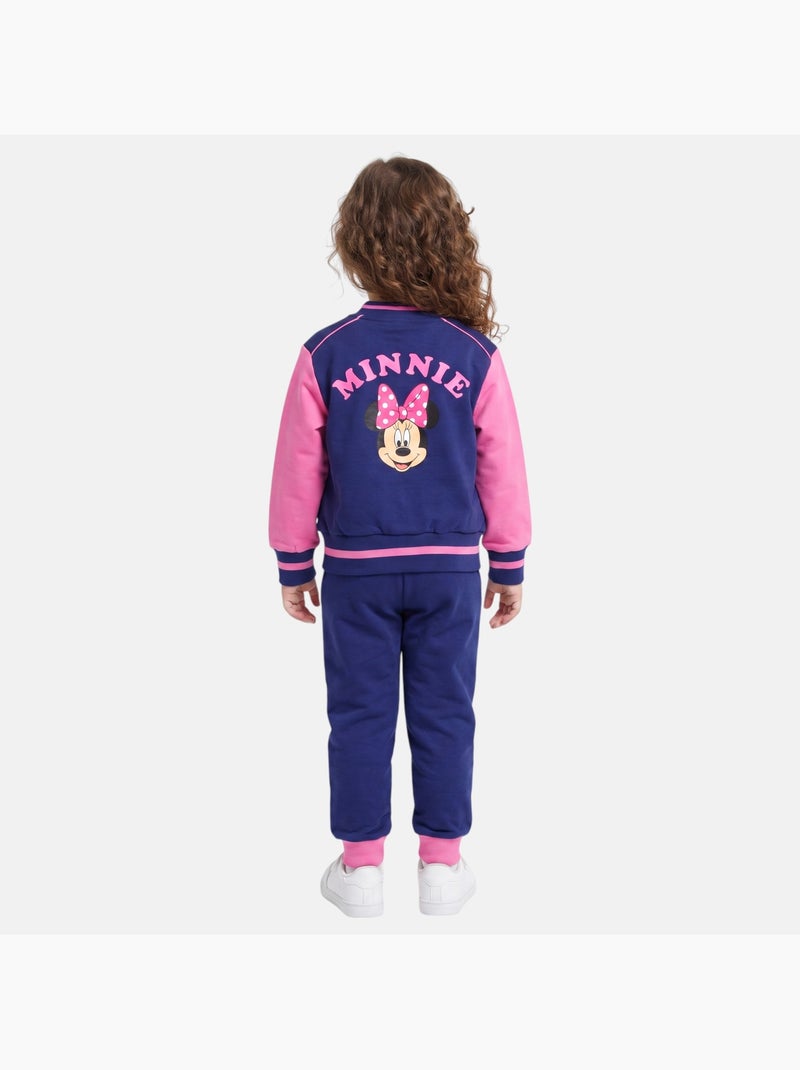 Disney - conjunto de chaqueta teddy abotonada y pantalón de chándal Azul marino - Kiabi