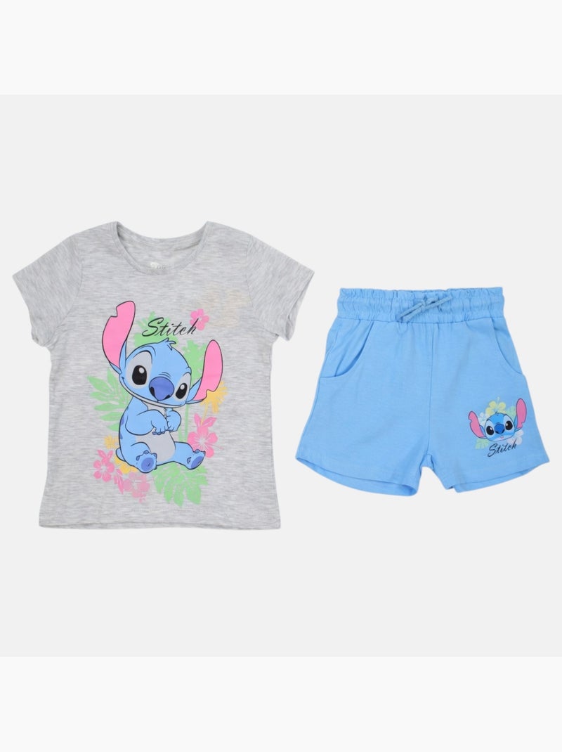 Disney - Conjunto niña Stitch Gris - Kiabi