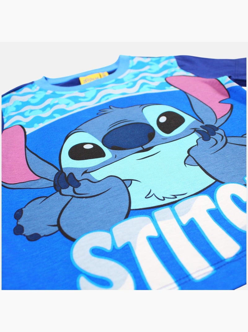Disney - Conjunto niño camiseta de manga corta y pantalón corto Azul marino - Kiabi