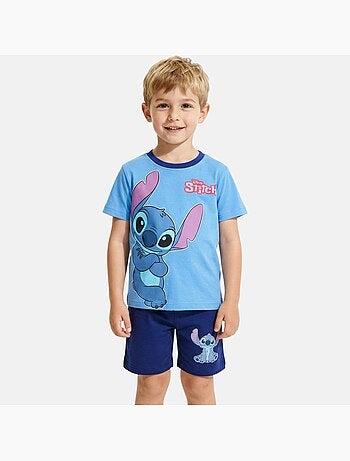 Disney - Conjunto niño camiseta de manga corta y pantalón corto