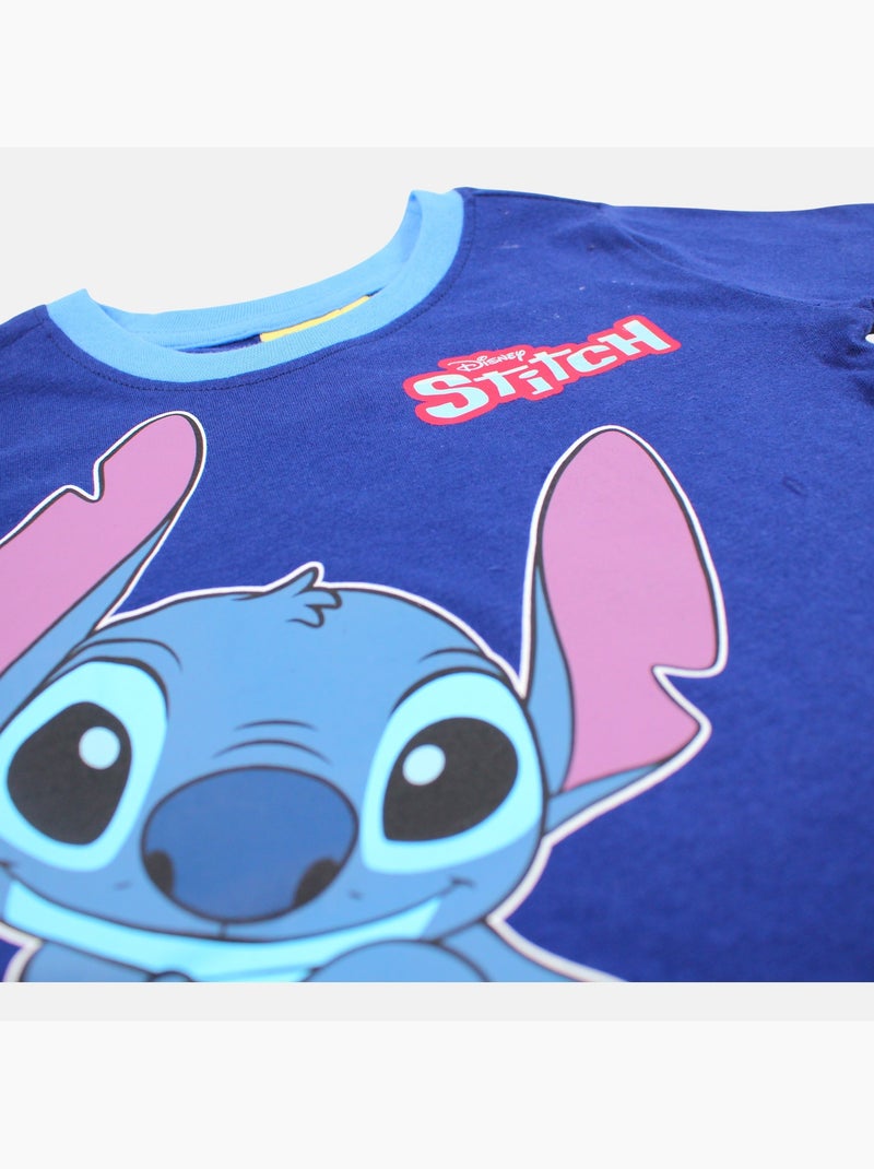 Disney - Conjunto niño camiseta de manga corta y pantalón corto Azul - Kiabi