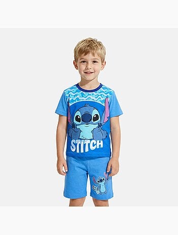 Disney - Conjunto niño camiseta de manga corta y pantalón corto