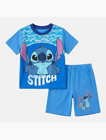Disney - Conjunto niño camiseta de manga corta y pantalón corto