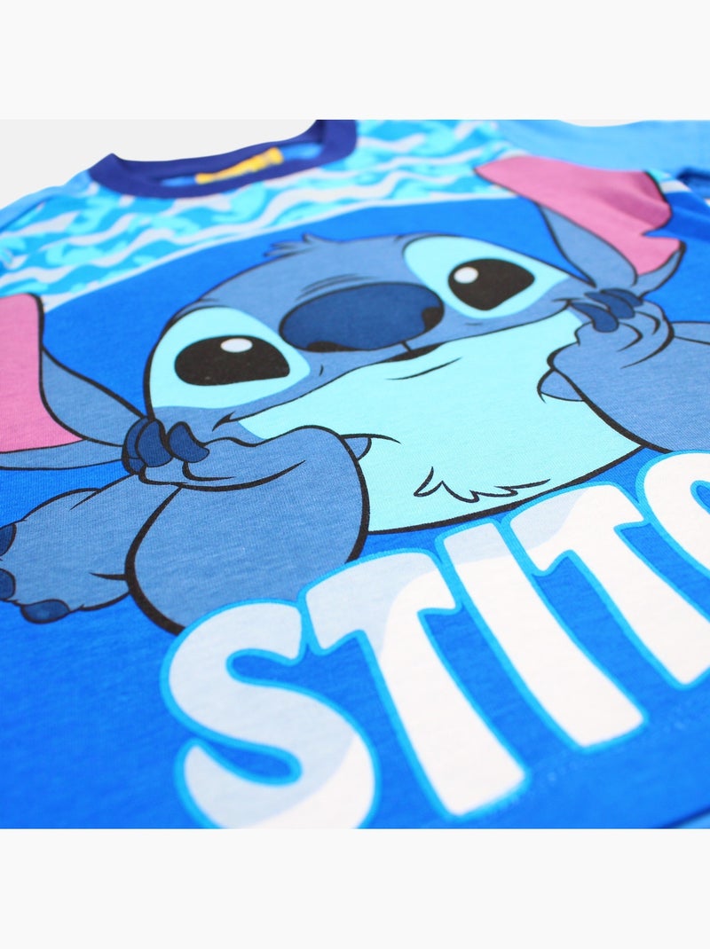 Disney - Conjunto niño camiseta de manga corta y pantalón corto Azul - Kiabi