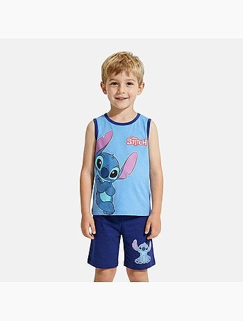 Disney - Conjunto niño camiseta sin mangas y pantalón corto