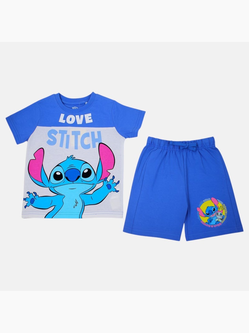 Disney - Conjunto niño Stitch Azul - Kiabi
