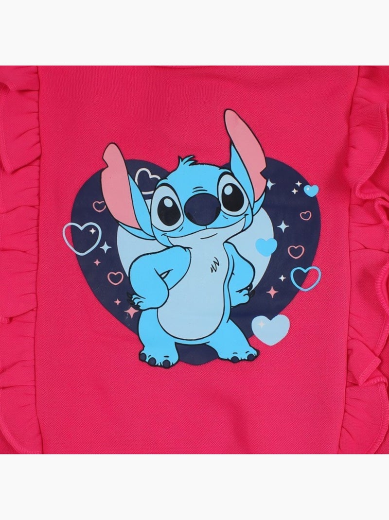 Disney - Conjunto para bebé niña Stitch Rosa fucsia - Kiabi
