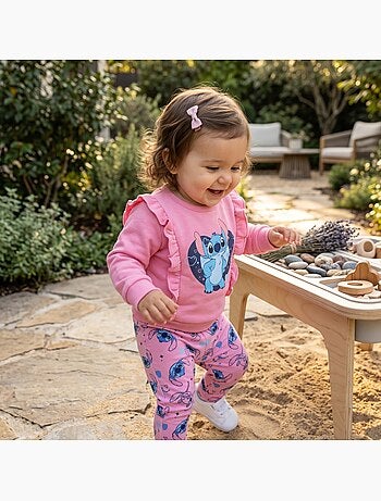 Disney - Conjunto para bebé niña Stitch