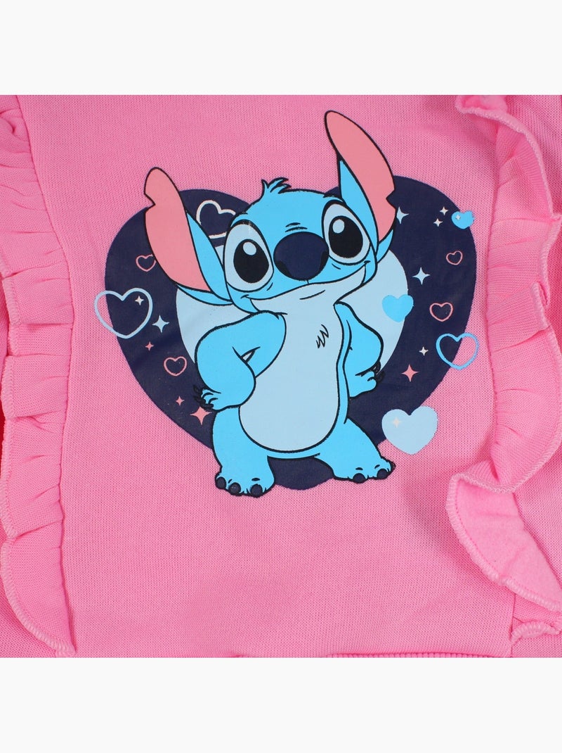 Disney - Conjunto para bebé niña Stitch Rosa - Kiabi