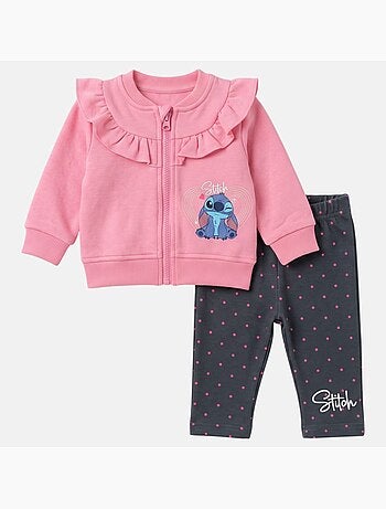 Disney - Conjunto para bebé niña Stitch