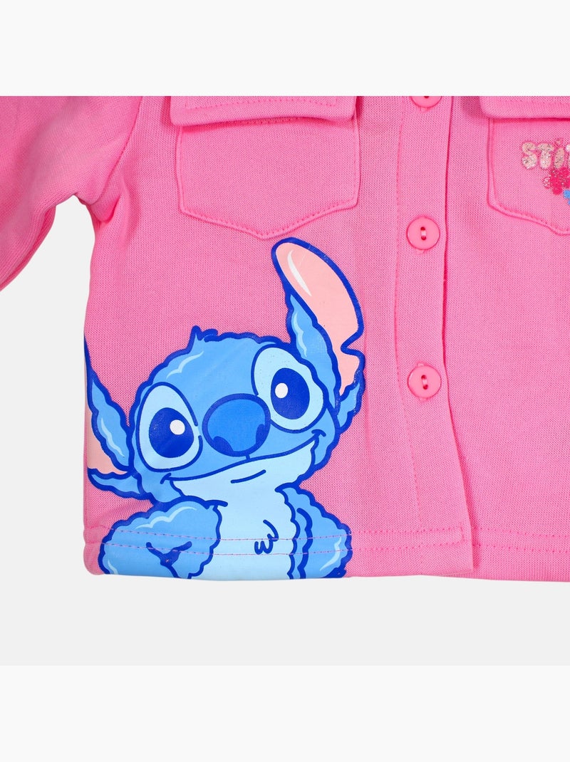 Disney - Conjunto para bebé niña Stitch Rosa - Kiabi