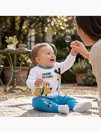 Disney - Conjunto para bebé niño Mickey and Friends