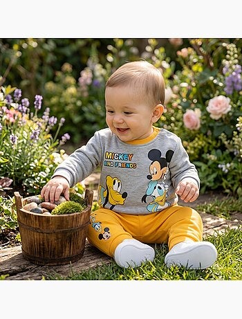 Disney - Conjunto para bebé niño Mickey and Friends