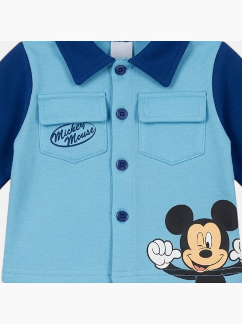 Disney - Conjunto para bebé niño Mickey Mouse Azul marino - Kiabi