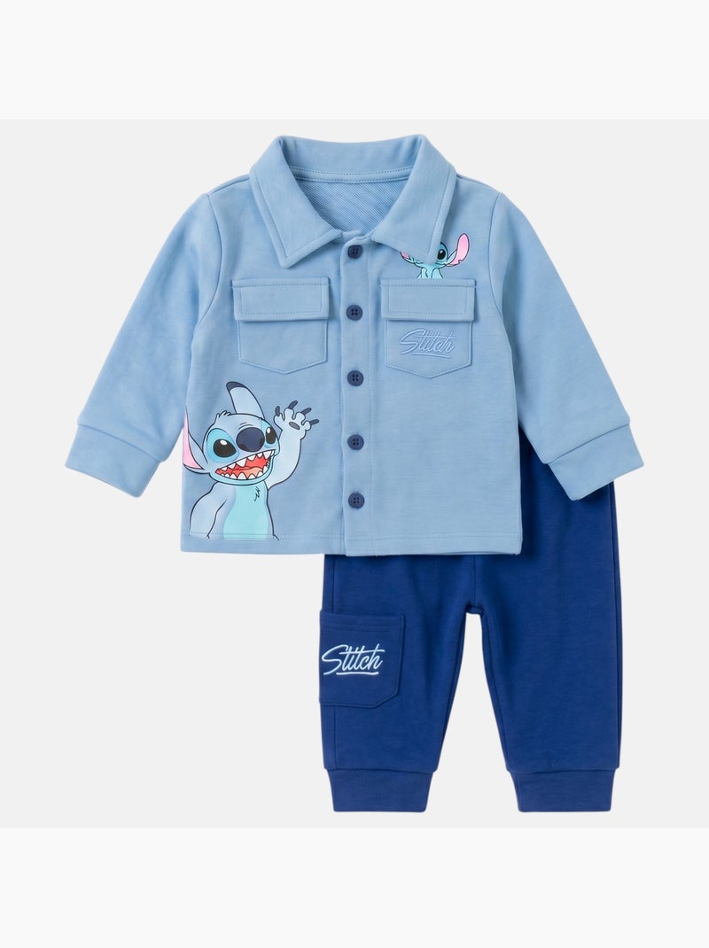 Disney - Conjunto para bebé niño Stitch Azul - Kiabi