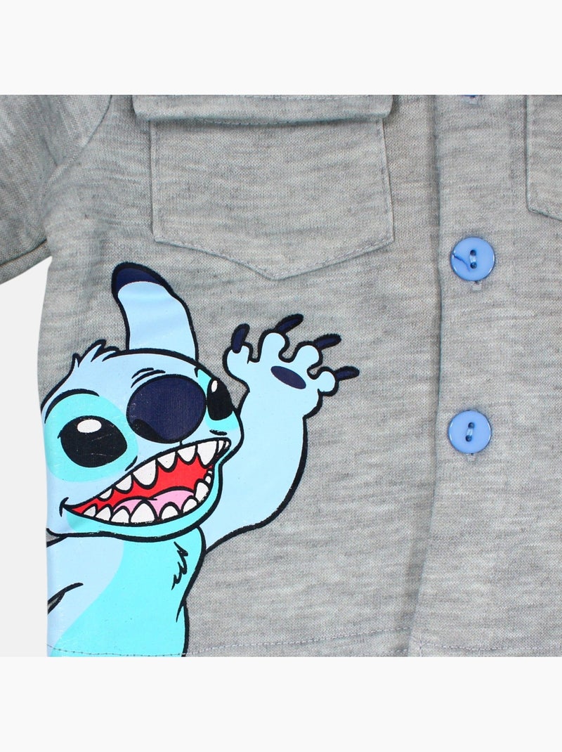Disney - Conjunto para bebé niño Stitch Gris - Kiabi