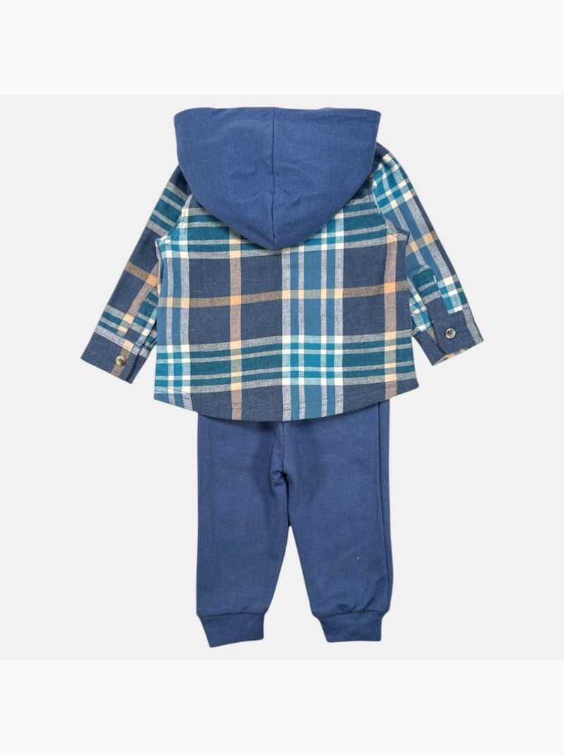 Disney - Conjunto sudadera con capucha y pantalón bebé Azul marino - Kiabi